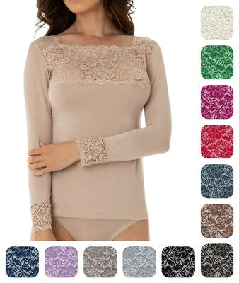 MAGLIA MANICA LUNGA GIOIA TRAMONTE