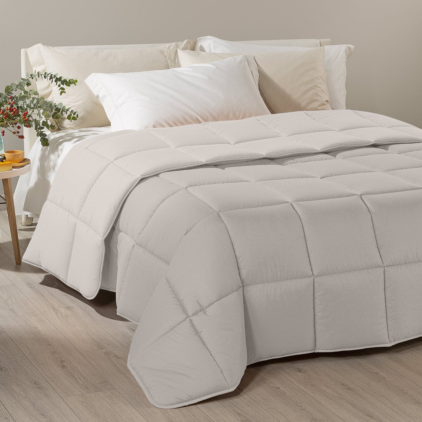 TRAPUNTA MATRIMONIALE IN MICROFIBRA MODERN SABBIA 300gr/mq CALEFFI